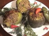 Bulgur Stuffing For Peppers